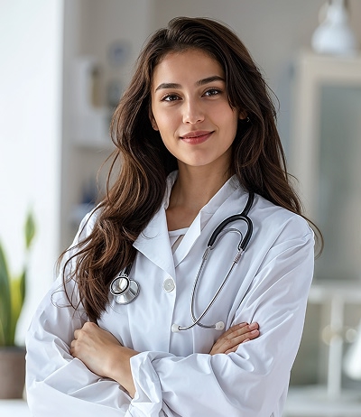 Trusted adult home healthcare professional delivering personalized care services